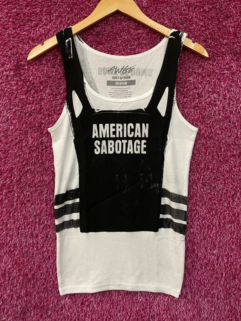 ASAP Rocky x AWGE American Sabotage BV Rolling Loud Tank Medium